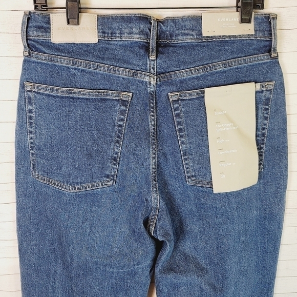 EVERLANE THE CHEEKY SPILT HEM JEAN, SZ 30 - Picture 12 of 16
